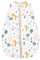 TupTam Schlafsack Baby 2.5 TOG – Atmungsaktiver Ganzjahresschlafsack für Kinder, OEKO-TEX zertifiziert, Farbe: Wald/Beige, Größe: 92-98