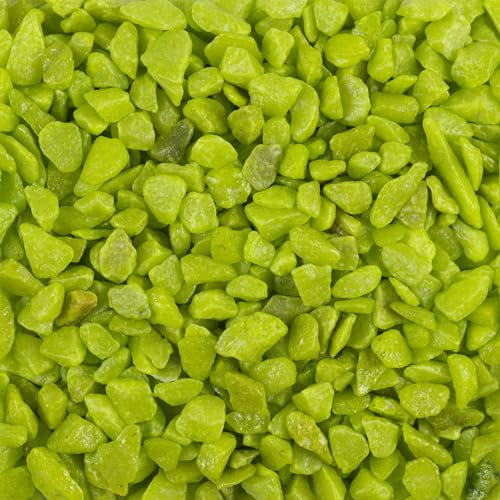 Fuchs seit 1895 Dekosteine Farbsteine Dekogranulat 5-8mm 1000g in versch. Farben, Farbe:apfelgrün