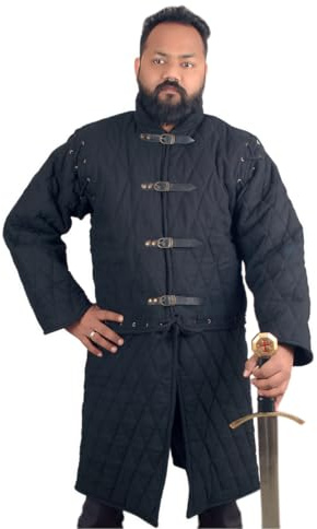 THE MEDIEVALS Gepolsterter Gambeson Coat Aketon Jacke für SCA