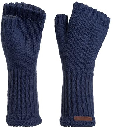 KNIT FACTORY - Cleo Handstulpen - Fingerlose Handschuhe - Gestrickte Handschuhe für Winter - Damen Handstulpen aus Wolle - Hochwertige Qualität - Capri