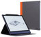 OLAIKE Custodia Pieghevole per Tablet di Carta Onyx BOOX Note Air 10.3'',Auto Sleep/Wake,Copertura Folio in Tessuto Resistente con Supporto Pieghevole,Arancio-Grigio