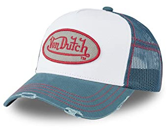 Von Dutch Casquette Femme Trucker Avec Filet Unisex Cap blau/weiß