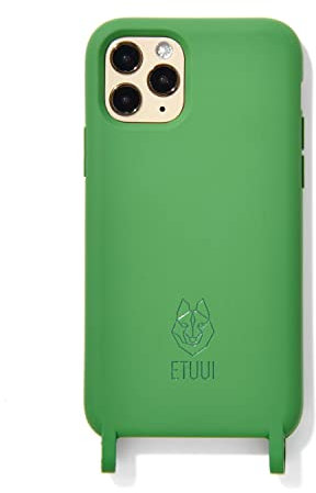 ETUUI Silk Hook Samsung Galaxy S21 Ultra en Vert foncé - étui de Protection de Haute qualité, étui de Protection Complet pour Smartphone