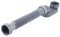 VEMART Low Profile 1 1/2 P Trap Flexible Bathtub Shower Drain Pipe Gray Flat P Trap Free Standing Tub Drain