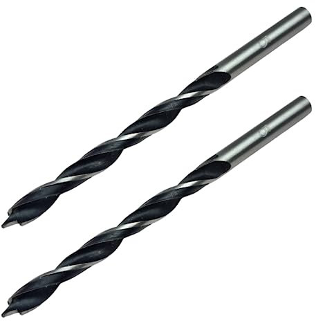 Lip and Spur Drill Bits Professional Brad Point Wood Drill Bit (5mm Pack of 2)