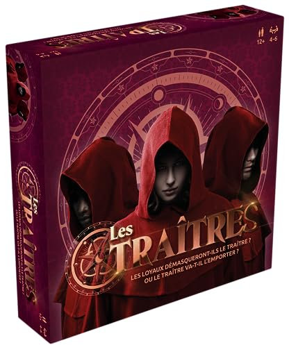 Goliath Les Traîtres (Französische Version) – Bluff- und Deduktionsspiel – Gesellschaftsspiel für Kinder und Erwachsene ab 12 Jahren – 4 bis 6 Spieler