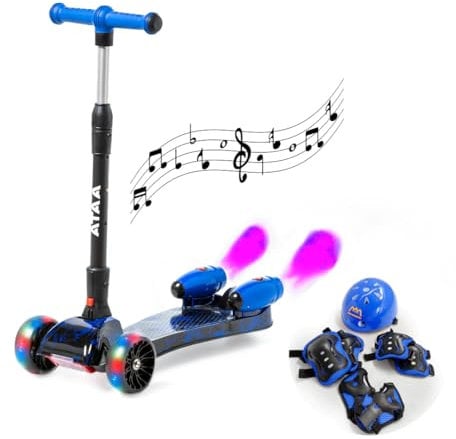 Kinder-Roller Shuttle mit Rauchverstärkern - Blau