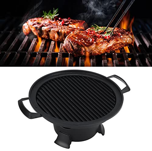 Grill Portable En Aluminium Moulé Sous Pression, Grill Japonais Hibachi, Poêle Antiadhésive, Brasero Portable, Barbecue De Table, Parfait Pour le Pique-nique En Plein Air, le Camping, Barbecue Japonai