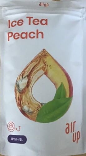3 x Pod Ice Tea Peach Original Pod, Zubehör für Trinkflasche, aromatisierte Pads, 0 Kalorien (Ice Tea Peach)