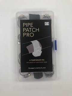 Pipe Patch Pro, Emergency Pipe Repair Kit, Stops Leaks in Copper, Plastic, Metal Pipes and Garden Hoses,Fits Pipes from 1/4 Inch -1 1/4 inch