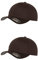 GIDUTEX Flexfit Unisex Wooly Combed Cap 2er Pack inkl. Schlüsselband Baseball Cap Basecap by (DE/NL/SE/PL, Alphanumerisch, L, XL, Brown)