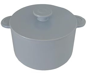KUOKO - Cocotte de Cerámica Ø20cm | Cacerola Grande Antiadhérente para Cocina, Horno, Gas y Vitrocerámica | Cocina Saludable y Sostenible | Cacerolas Resistentes y Duraderas