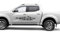 NonWoohdf 2-teilige Pickup-Seitenaufkleber, 4X4, Offroad-Dekor-Aufkleber, passend für Ford Ranger Raptor, Isuzu Dmax, Nissan Navara, Toyota Hilux, Zubehör