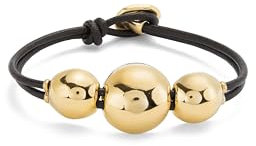 UNO de 50 Damen Wickelarmband, Gold, Groß, Grande, Gold, Kein Edelstein