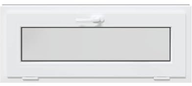 vidaXL Kellerfenster RISOR 110x40 cm Kipp 2-fach Verglasung Anthrazit, Gartenhaus Fenster, Ausstiegsfenster, Kippfenster, Fenster im Keller