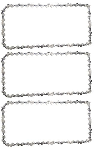 Hoypeyfiy 3Pcs 14 35cm Chainsaw Chains 3/8 LP Pitch, 0.43 Gauge 50 DL Drive Links, Replacement for Stihl 017 MS170 MS171 MS192 MS192T MSE140 MSE170