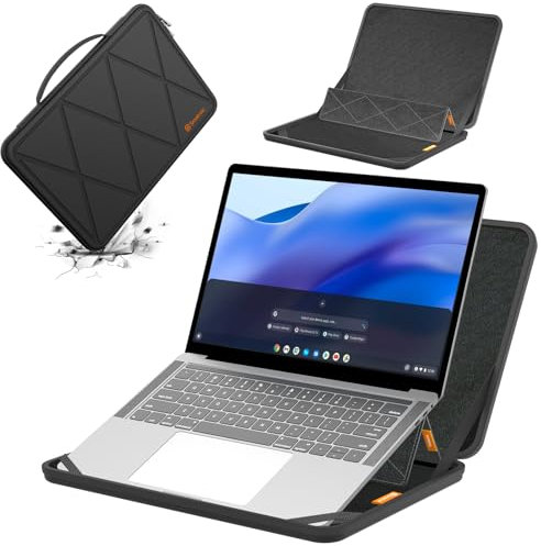 Smatree MS63 Funda Protectora rígida de EVA con Soporte Compatible para 14 Pulgadas Acer Chromebook Vero 514, para Acer Chromebook Spin 514 Laptop,para 514/314
