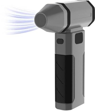 Soplador Eléctrico De Aire - Compresor De Aire Ajustable 5 Velocidades 100000 RPM - Ventilador Turbo Portátil Inalámbrico Recargable Para Accesorios De Limpieza Potentes En Exteriores Hogar Y Computad