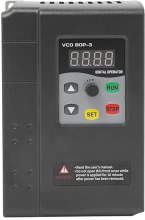Variable Frequenz Antrieb Frequenzumrichter 1.5kw-Wechselrichter Spannungsregler Led-Display KüHlventilator Eignet Sich Spindelmotoren Hvac 720 Drehmaschinen Dreiphasenmotoren und Andere Maschinen