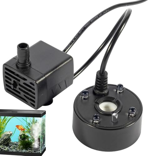 Renchey Ultraschall-Nebelmacher, Aquarium-Nebelmacher,Zerstäuber Nebelmaschine Nebelmaschine | Ultraschall-Nebelmaschine, Mister Fogger für Wasserbrunnen-Teich-Aquarium