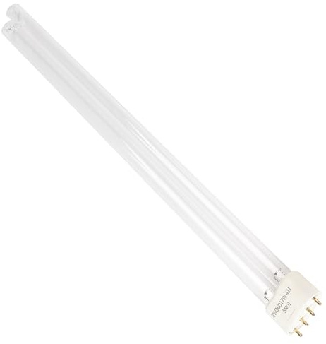 CPROSP 1 pcs UVC Ersatzlampe 41,5 cm, für Teichfilter | UV Lampe 36 W mit 2G11 Sockel UV-Desinfektionslampe Geeignet zur Reinigung und Klärung von Parkteichen, Aquarien, Fischtanks