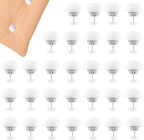 Shwdsy 30 Stück Bettdeckenhalter, Weiß Bettdeckenclipse, Bettdecken Clips, 32 × 26 mm Steppdecke Befestigung, für Befestigung von Bettlaken, Bettdecken und Vorhängen