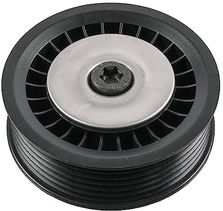 febi bilstein 47861 Umlenkrolle für Keilrippenriemen, mit Schraube , 1 Stück