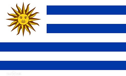 Unicoco 90 x 150 cm Flagge Uruguay Fahne
