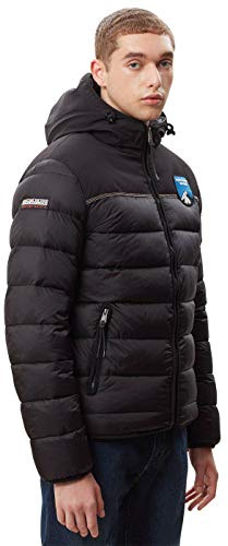 Napapijri Herren Aric Jacke,per Pack Schwarz (Black 041),(Herstellergröße:XXL)