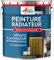 Peinture Radiateur - Fonte acier alu chauffage toutes couleurs PEINTURE RADIATEUR - 1 kg (jusqu'à 5 m² en 2 couches) Gris fer - RAL 7011 - ARCANE INDUSTRIES