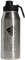 adidas 1 Liter (32 oz) Metal Water Bottle, Hot/Cold Double-Walled Insulated 18/8 Stainless Steel, Stainless Steel/Black, One size