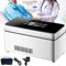 Insulin Kühlbox Insulinkühler, Tragbare Medikamente Kühlschrank, Elektro Kühler Reisebox Thermostat 2-8 Grad Mit Insulinkühlschrank, Interferon, Wachstumshormon,Impfstoff,Augentropfen,2*battery