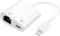 Apple MFi Certified 2 in 1 Lightning to Ethernet Adapter for iPhone/iPad/iPod, Supports 100Mbps Ethernet Network with Charge Port, Plug and Play, Supports All iOS