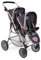 Bayer Chic 2000 - Puppenwagen Twinny, Zwillingspuppenwagen für Zwei Puppen, Zwillingsbuggy für Kinder von 4 bis 8 Jahren, Melange grau-Navy