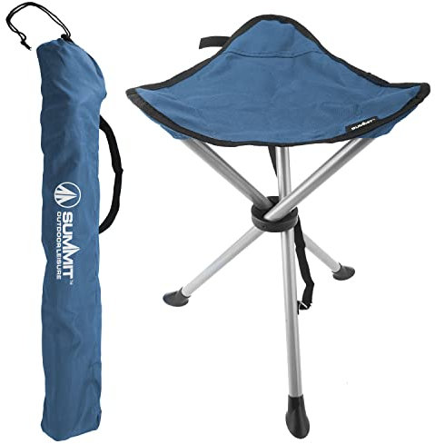 VFM - Indigo Blue Tripod Stool - Summit Outdoor Leisure