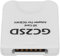 ASHATA GC2SD Premium Micro-Speicherkarten-Adapter für Wii, Schlüssel-SD-Speicherkarten-Stick-Konverter-Adapter für Wii für GC-Spielekonsole, Tragbarer(Weiß)