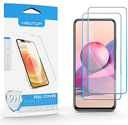 N NEWTOP Pellicola Compatibile con TCL 403, GLASS FILM 0.3mm 9H Vetro Temperato Proteggi Schermo Display Anti Urto Graffio Protezione (2 Pezzi)