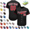 Busparst Benutzerdefinierte Baseball-Trikots, Personalisierte Baseball-Shirts, Individuelle Baseball-Shirts FüR MäNner, Frauen, Jugendliche