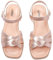 Veittes sandali donna estive eleganti comodi bassi sandali.(2307022,GD/MF,42 EU)