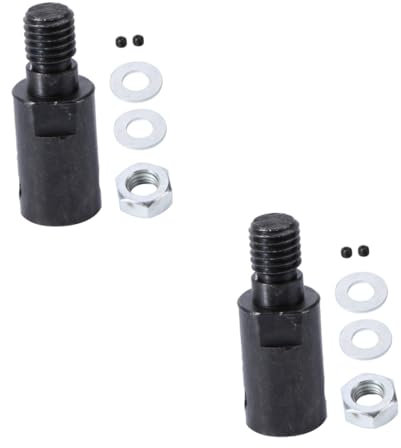 HOMSFOU 2 Stücke Adapter Sägewelle Koppler Universal Achse Motorwelle Montage Für 10mm Bar