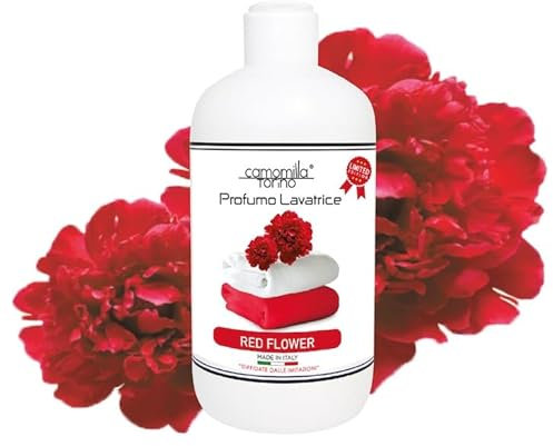 Profumo per lavatrice Linea Flower 500ml. (Red Flower)
