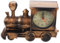MAGICLULU Ornamente Alarm Lustige Eisenbahn Motor Uhr Kreative Desktop Ornamente Für Schlafzimmer Wohnzimmer