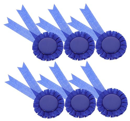 Vaguelly 20stücke Leere Medaillen Unfertige Rundabzeichen Mit Anstecknadel Kreative Auszeichnungen Für Feste Und Partys Für Individuelle Designs Und Dekorationen