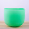 Frosted Green Color 432Hz C Root Chakra Quartz Crystal Singing Bowl for Meditation, Yoga and Relaxation 10 inch