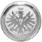 Eintracht Frankfurt Magnet Logo - Durchnesser 6 cm aus Metall