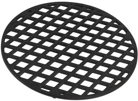 BBQ-TORO Grille de Cuisson en Fonte | Ø 45 cm | Massif et émaillé | Accessoires pour BBQ, Barbecue à gaz, Barbecue au Charbon de Bois et Bien Plus Encore