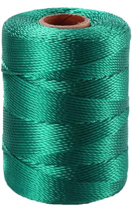 ARISKEY UV Resistant Green Nylon Mason Line String 1000ft #18 Heavy Duty for Outdoor Gardening Tomato Twine and Strong Nylon Thread