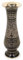 Zap Impex ZPBFV-8 Blumenvase aus Messing, für Zuhause, Büro, Wohnzimmer, Bett, Wandbilder, Dekoration, Schwarz, L