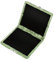 Oboe Reeds Case, Holz Seide Stoffbezug Weiche Stoff tragbare 6pcs Reed Holder Aufbewahrungsbox mit atmungsaktiven Löchern, solide und langlebig für Oboe Reeds(Grün)