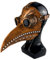 Ulalaza Pest Doktor Maske Latex lange Nase Vogel Schnabel Steampunk Halloween Cosplay Party Requisiten Kostüm